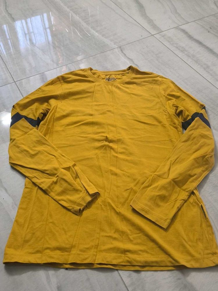 Yellow Long Sleeve T-Shirt