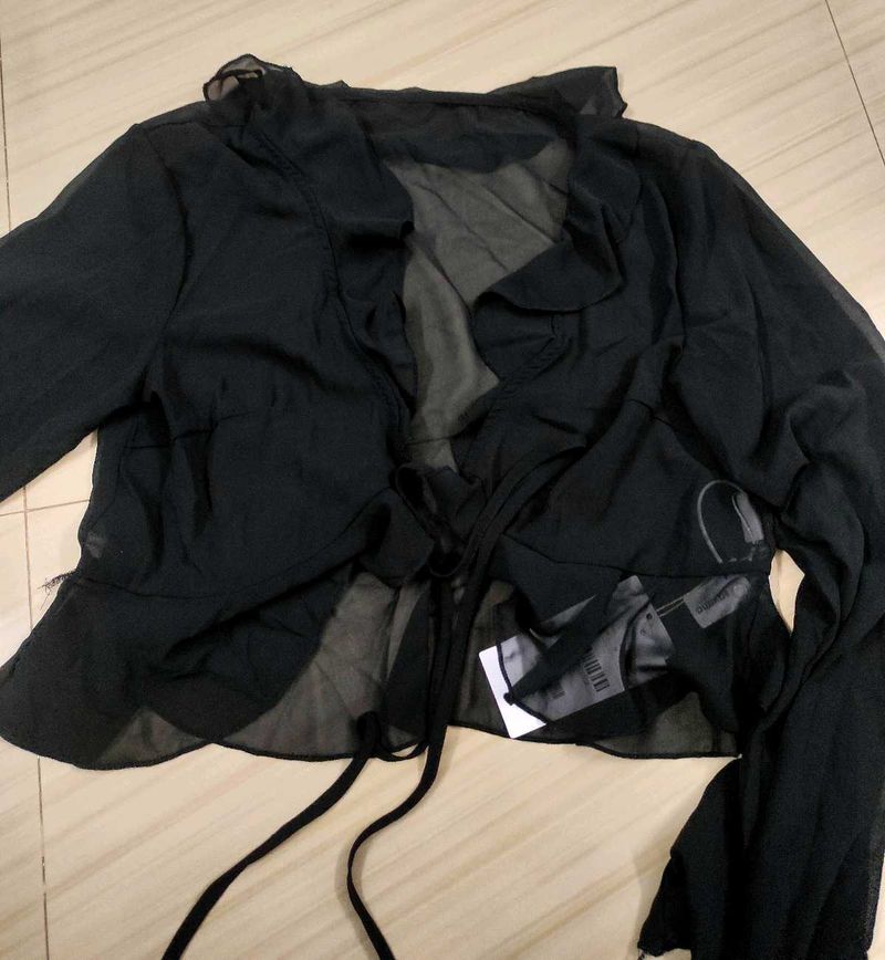 Ruffle Placket Blouse🎀