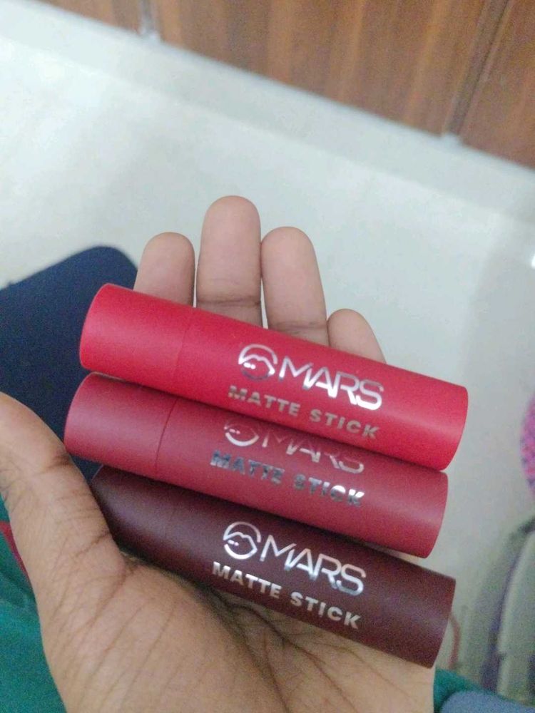 Mars Matte Lipstick Set
