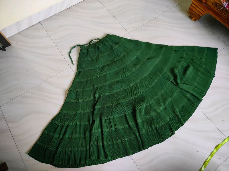 Olive Green Skirt