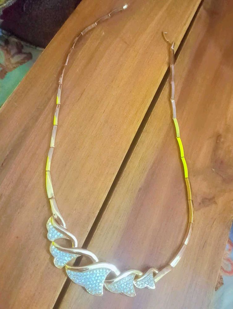 Beautiful copper gold Necklace