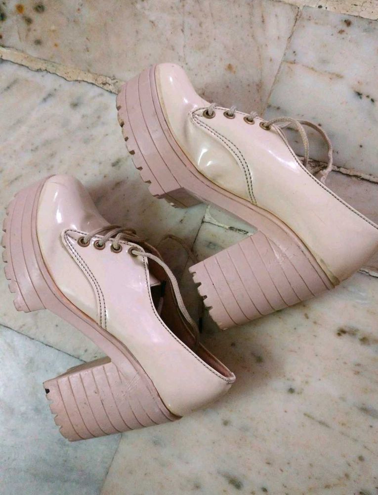 Nude Boots Cum Heels ( Women&#39;s)