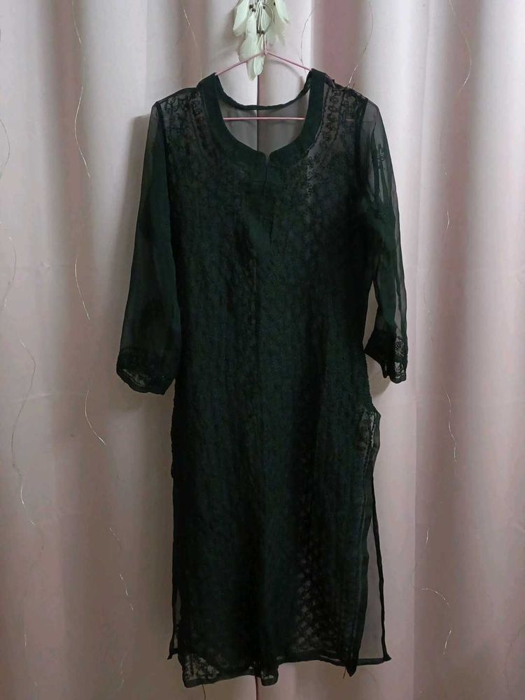 Elegant Black Kurti