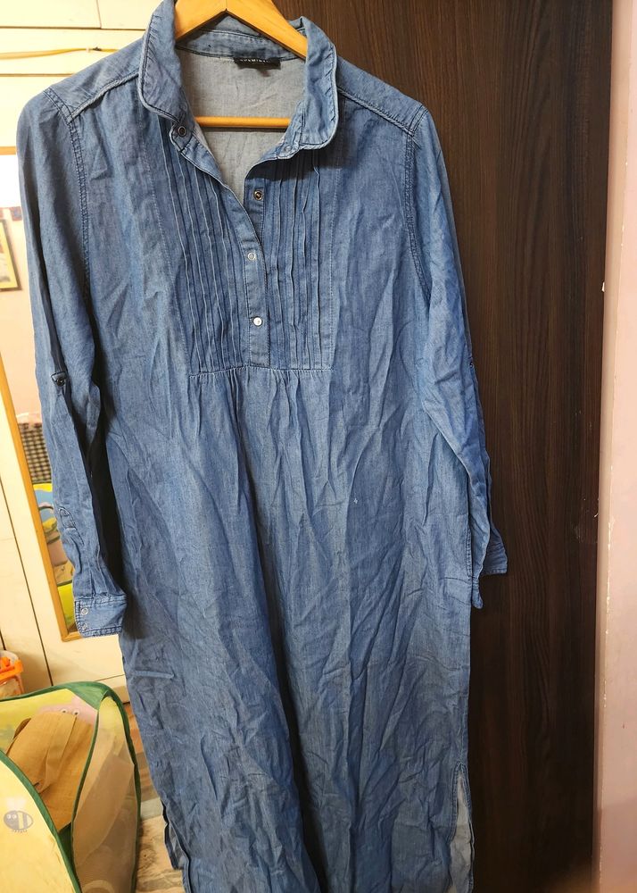 Chemistry Denim Shirt Dress