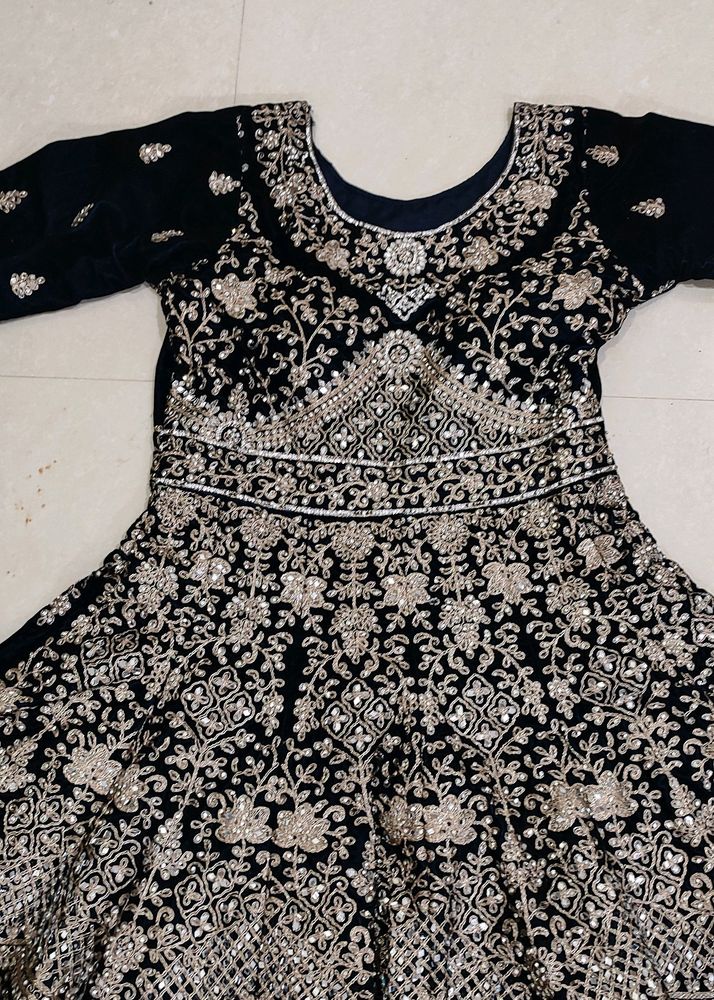 Velvet Lehenga