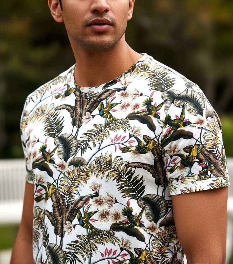 Floral Print H&amp;M T-Shirt