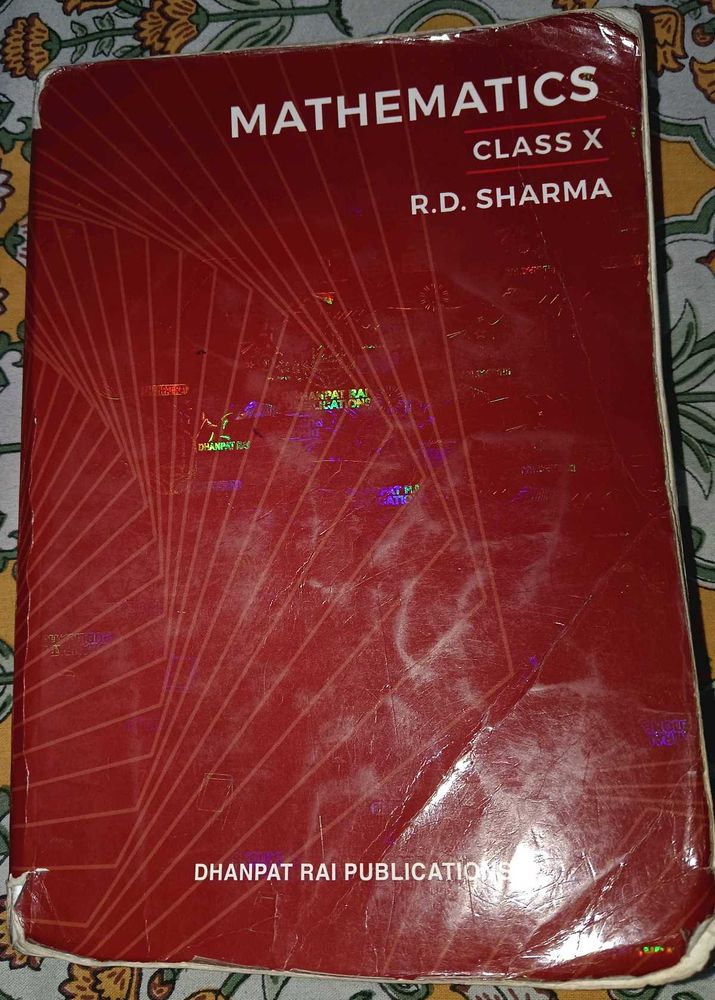 RD Sharma Class 10 Mathematics Textbook