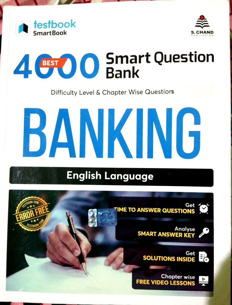 Testbook 4000 questions English Bank exam.