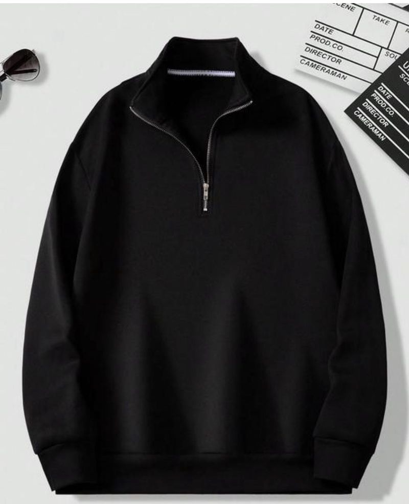 Quarter-Zip Fleece Sweatshirt