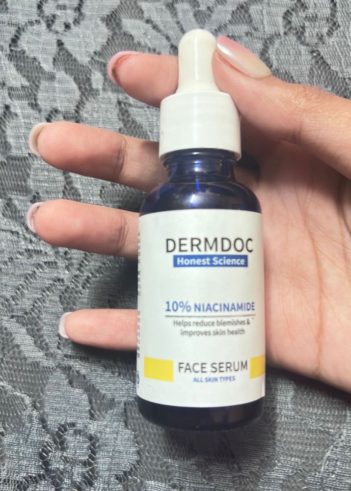 DermDoc by Purplle 10% Niacinamide Face Serum 10ml