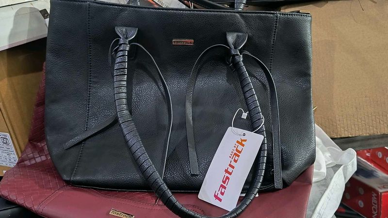 Fastrack Black Tote Bag