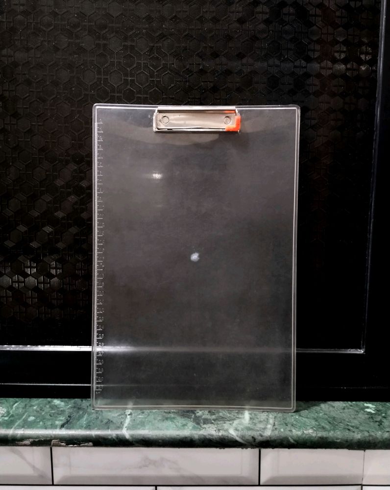 Transparent And Unbreakable Exam Pad