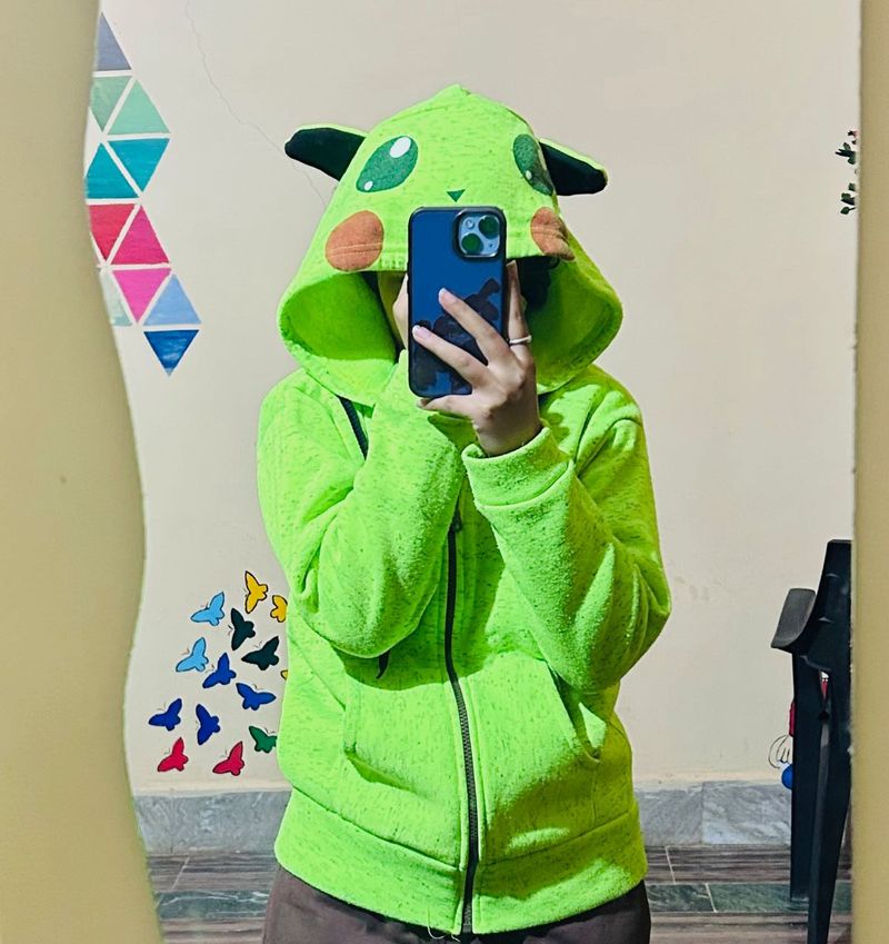 Neon Pokemon Sweater