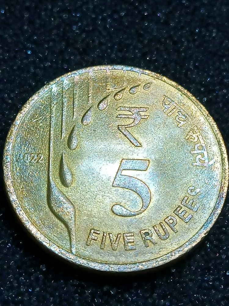 Rs 5/- New Coin 2022