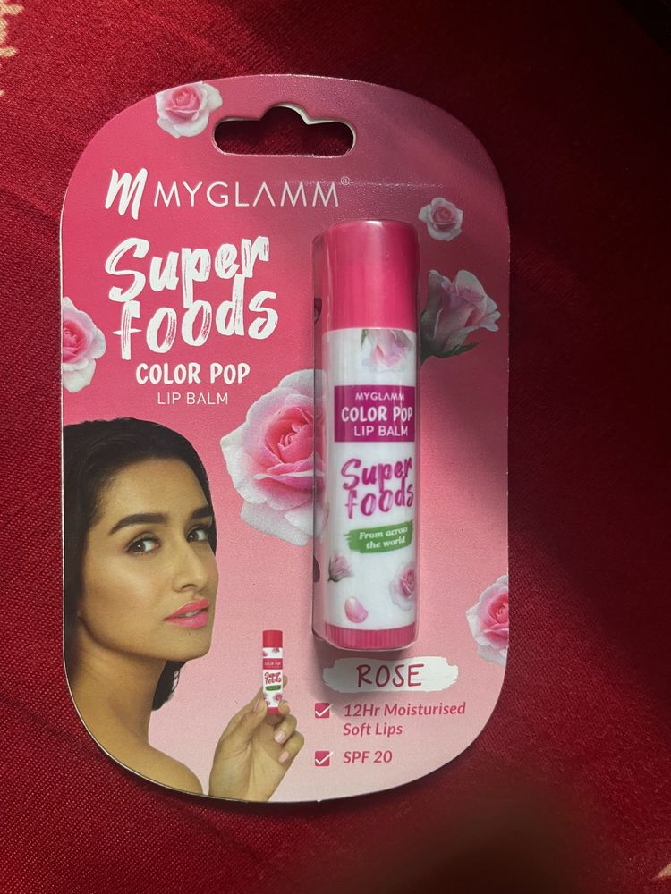 Color Pop Tinted Lip Balm, Rose