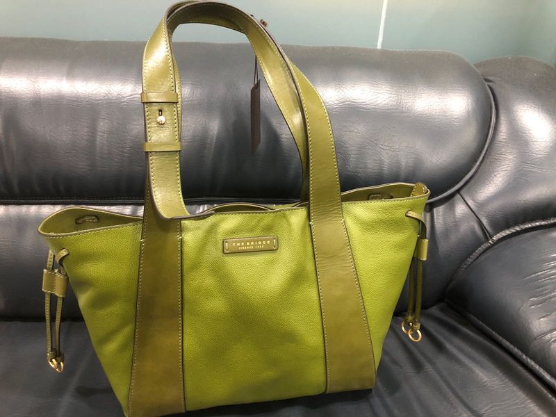 The Bridge Tote Bag Green