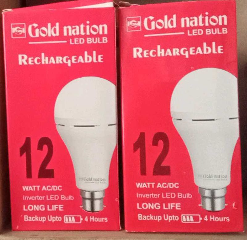 Rechargeable LED Bulb 2 Quantity