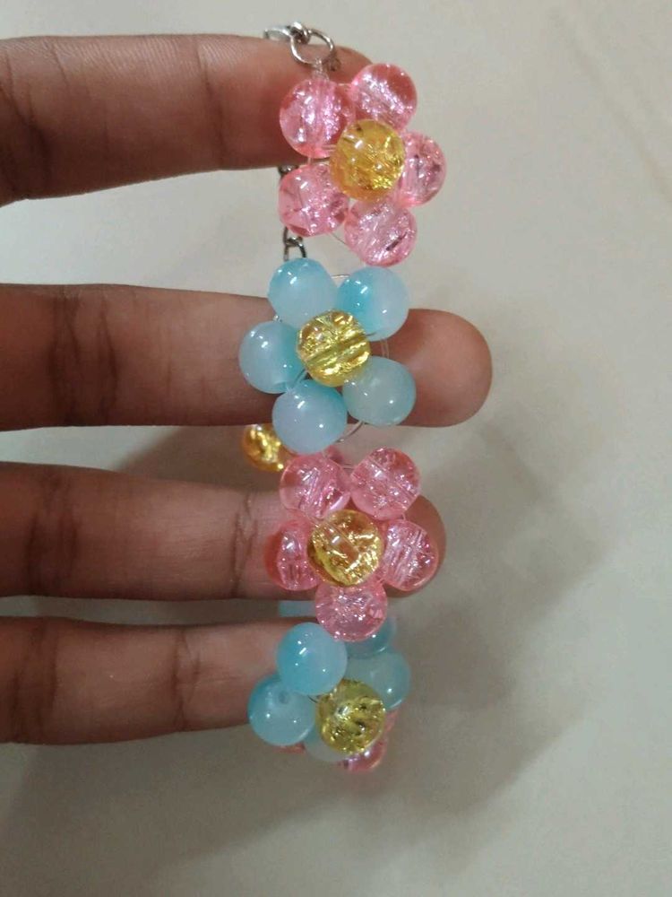 Beaded Braceles, Watch Dial Bracelet Bangles (Silk