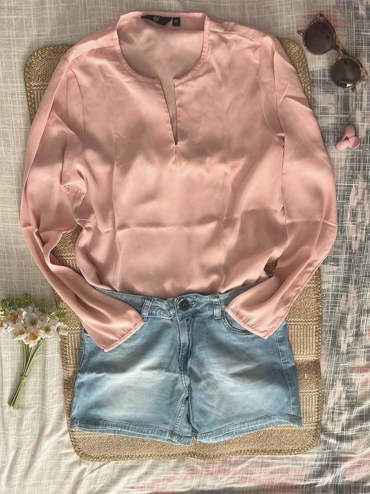Fig Pink Top In Medium