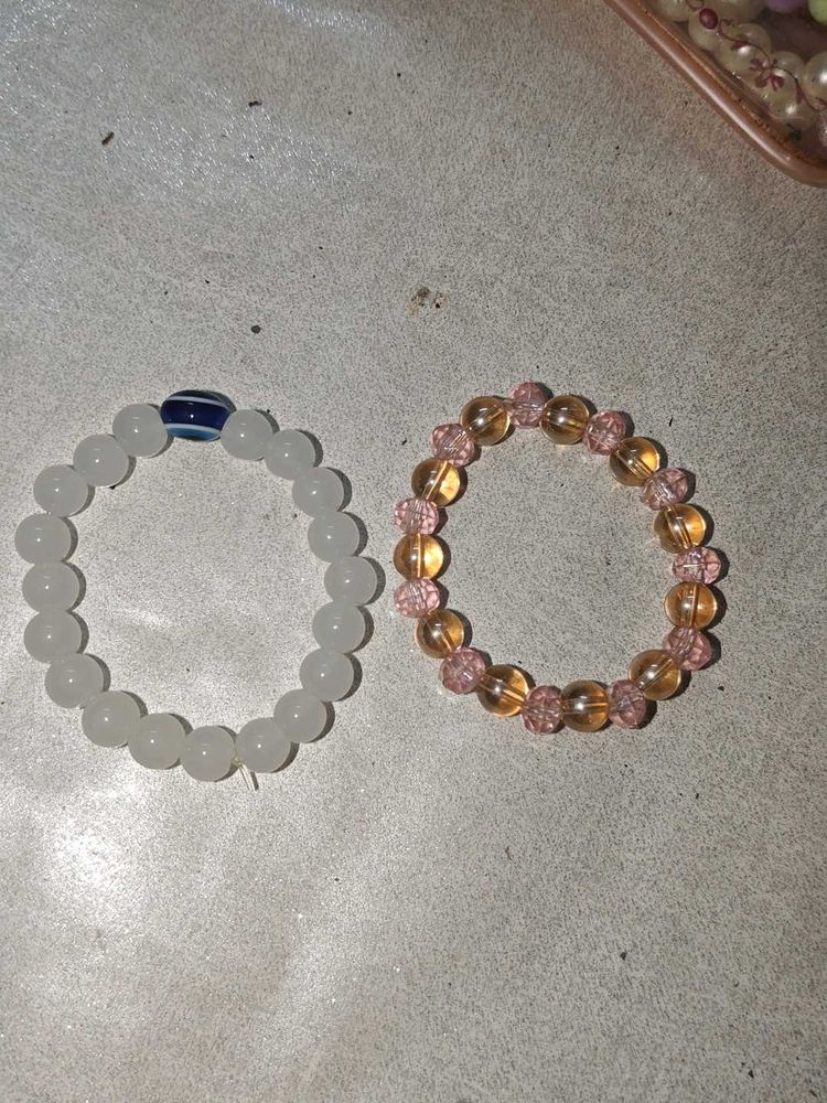 Beaded Bracelet Set – Pack of Two