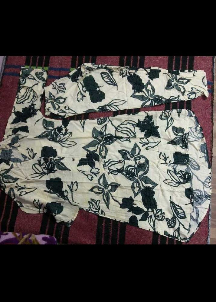 floral Kurta Set