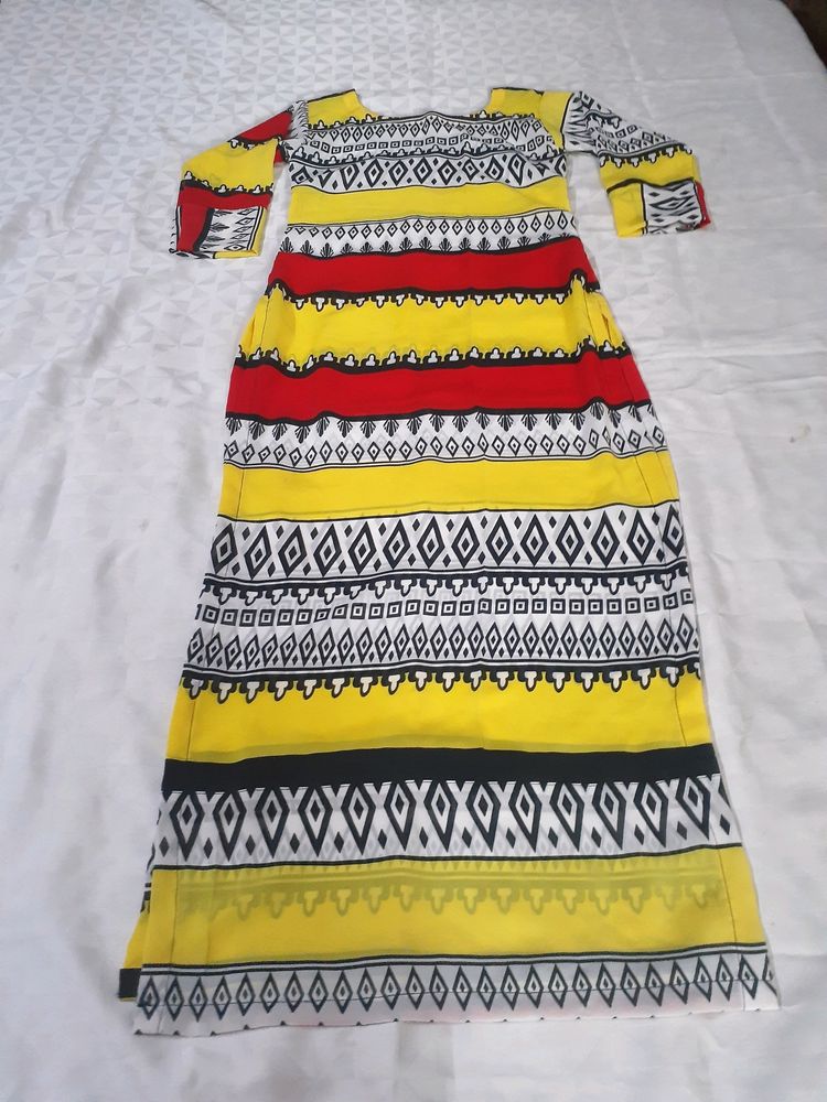 Georgette Printed Kurta