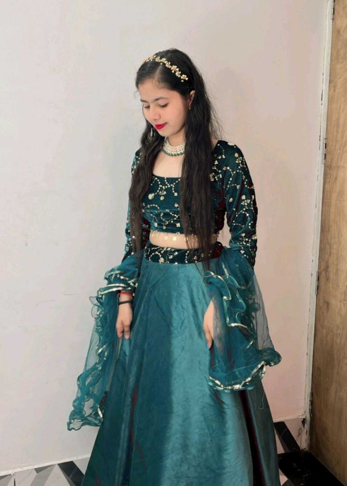 Beautiful Velvet Lehnga