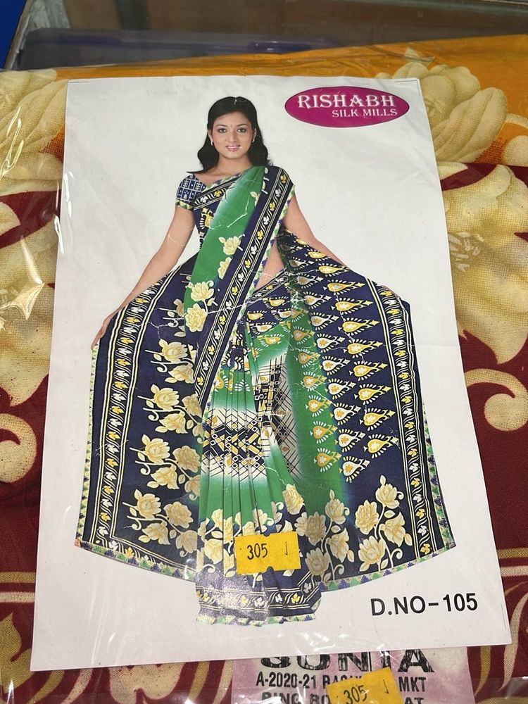 Rishabh Silk Mills Saree