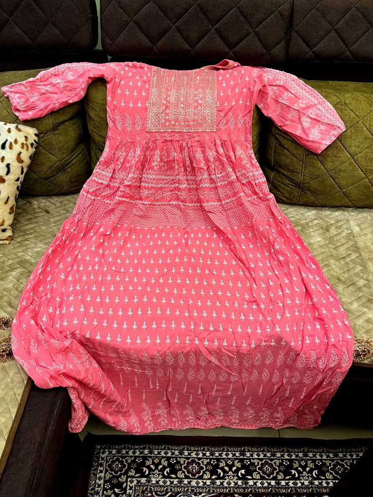 Flared Kurta In Xl Size