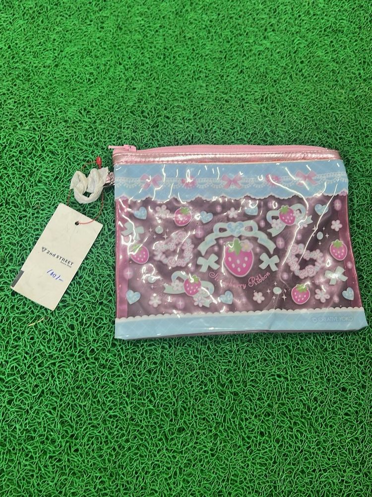 Cute Strawberry Pouch