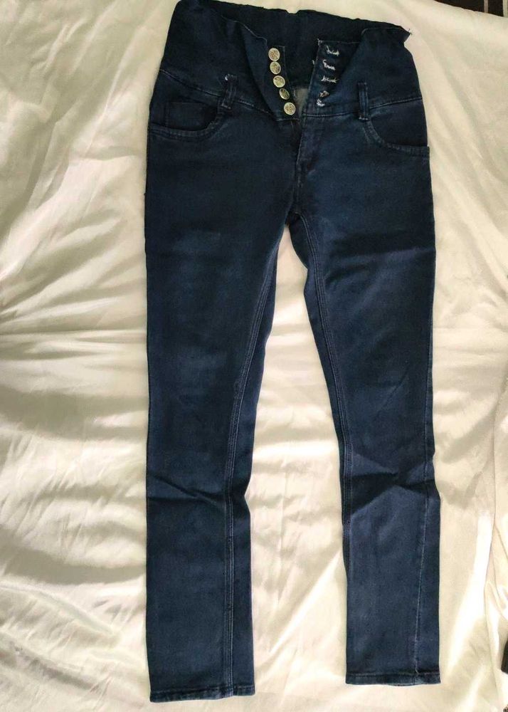 5 Botton High Waist Jean ✨
