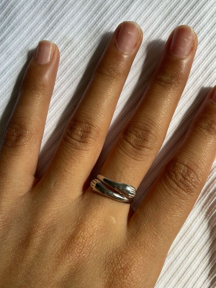 Hugging Hands Ring