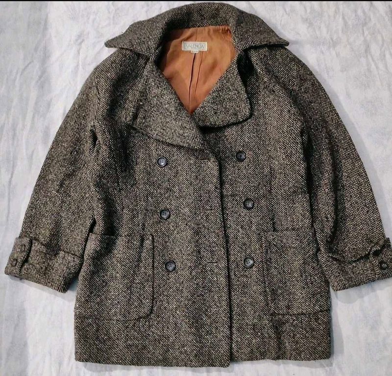 Checked Overcoat