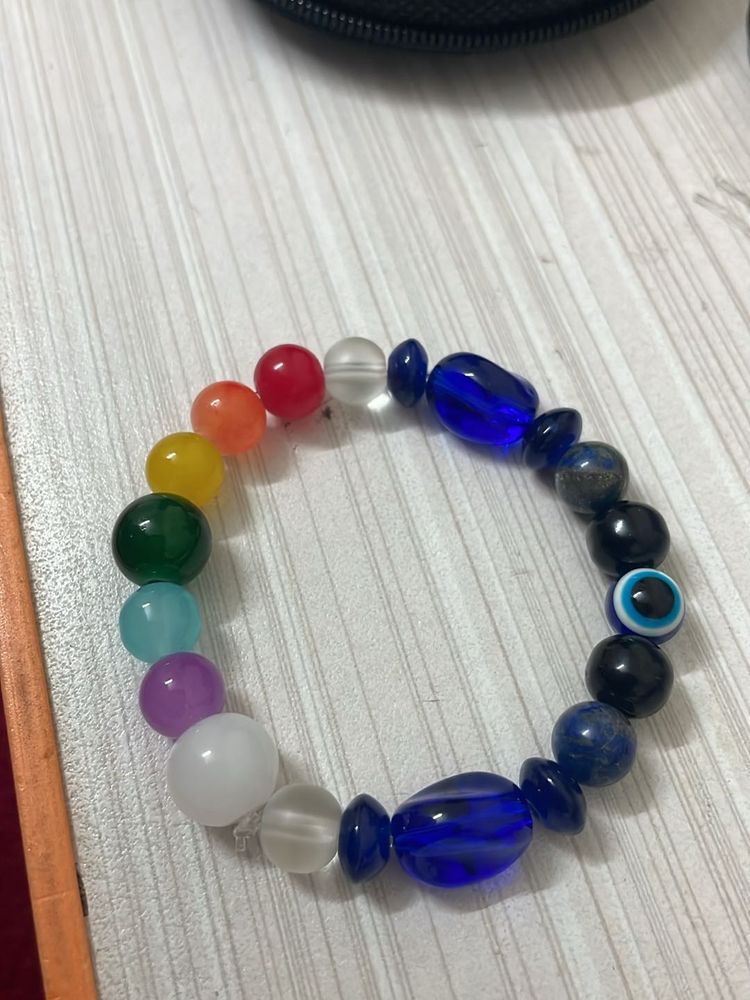 Chakra Bracelet (with evil eye protection)