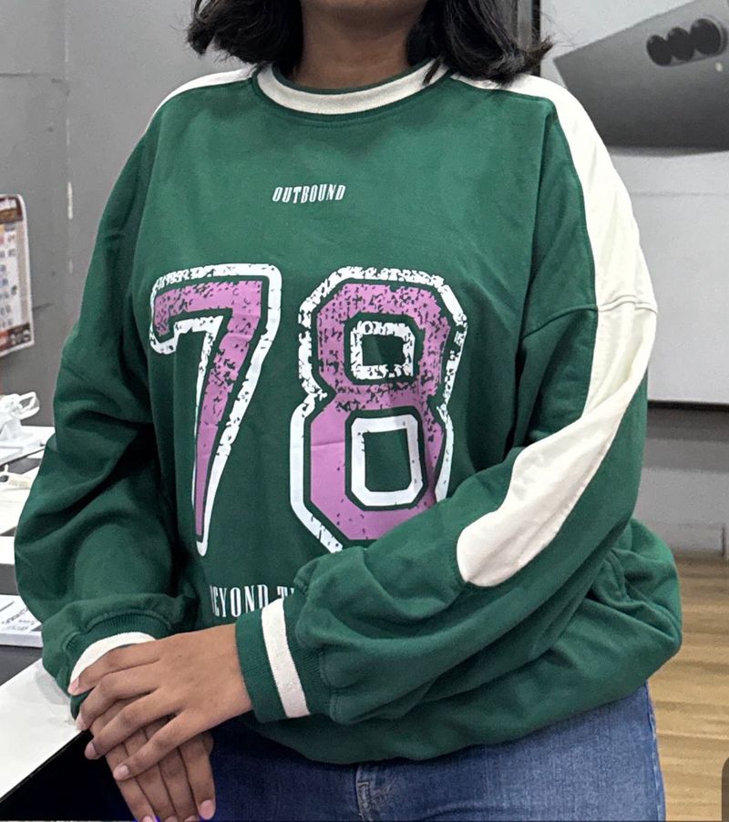 Roadster Lifestyle Co. Women Printed Sweatshirt