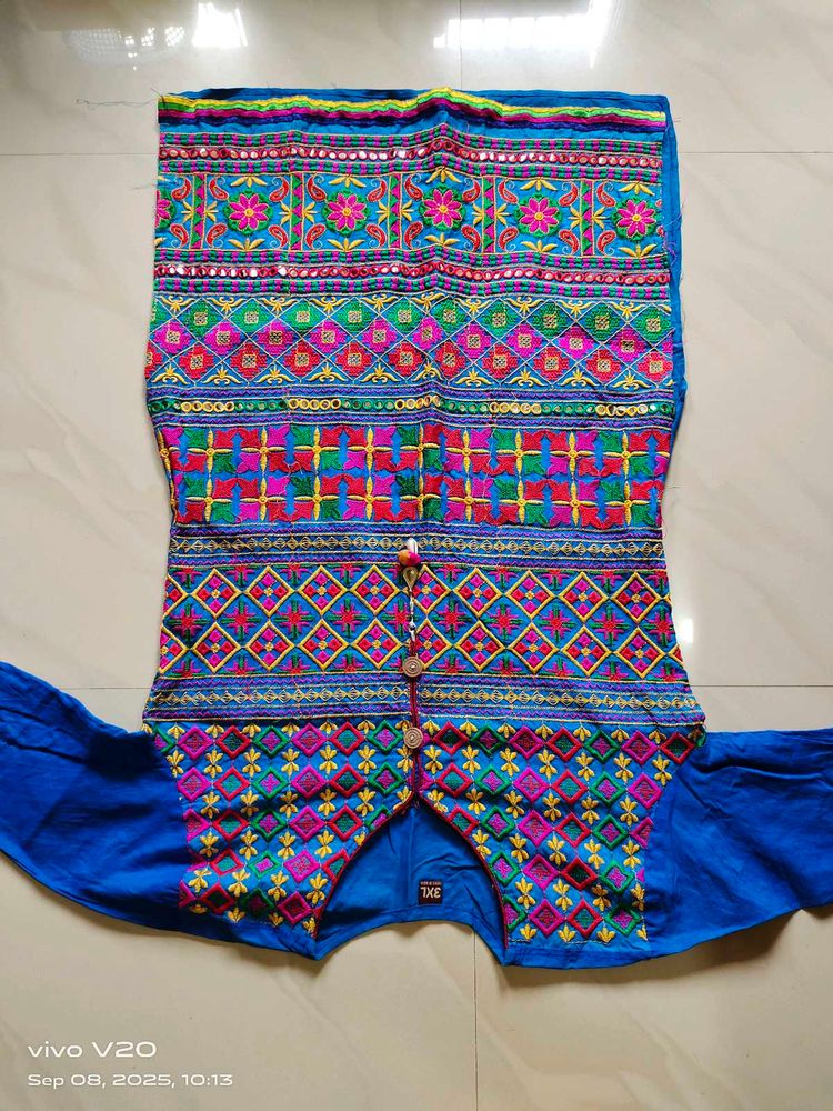 Embroidered Vintage Vest