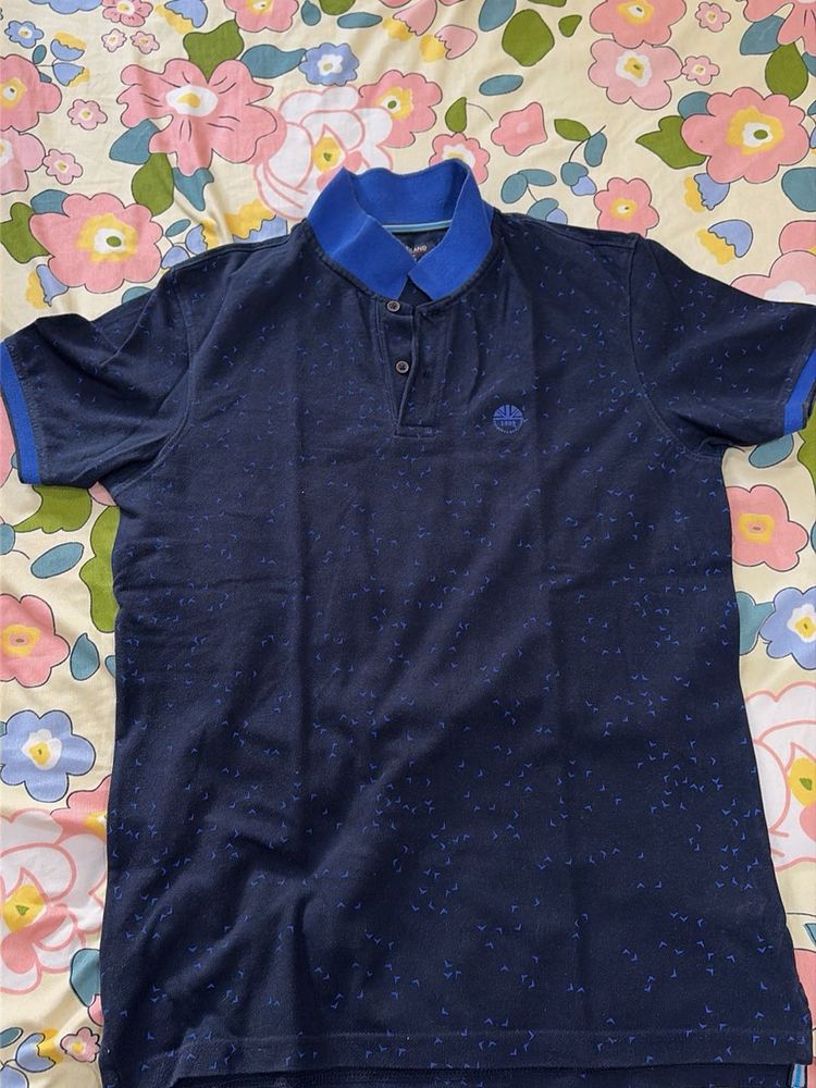 Navy Blue Timberland Polo Shirt
