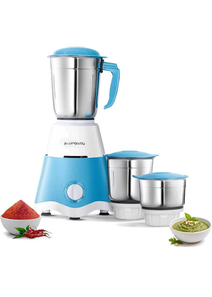 NEW! Longway Super Fast Mixer Grinder with 3 Jars