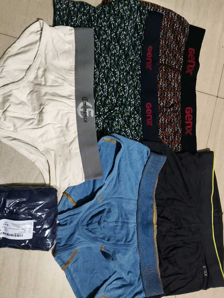Combo Of Branded Trunks And Briefs