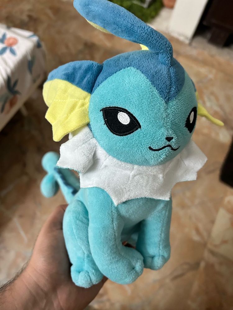 Pokemon Vaporeon Plush- Mid Size