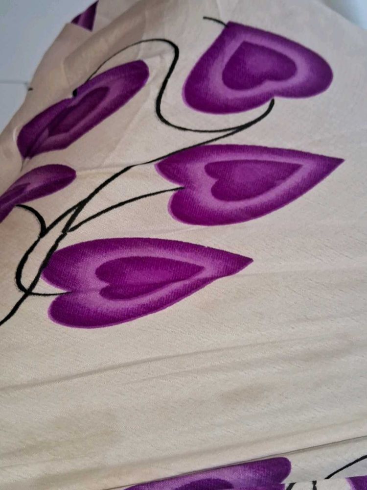 Purple Floral Fabric