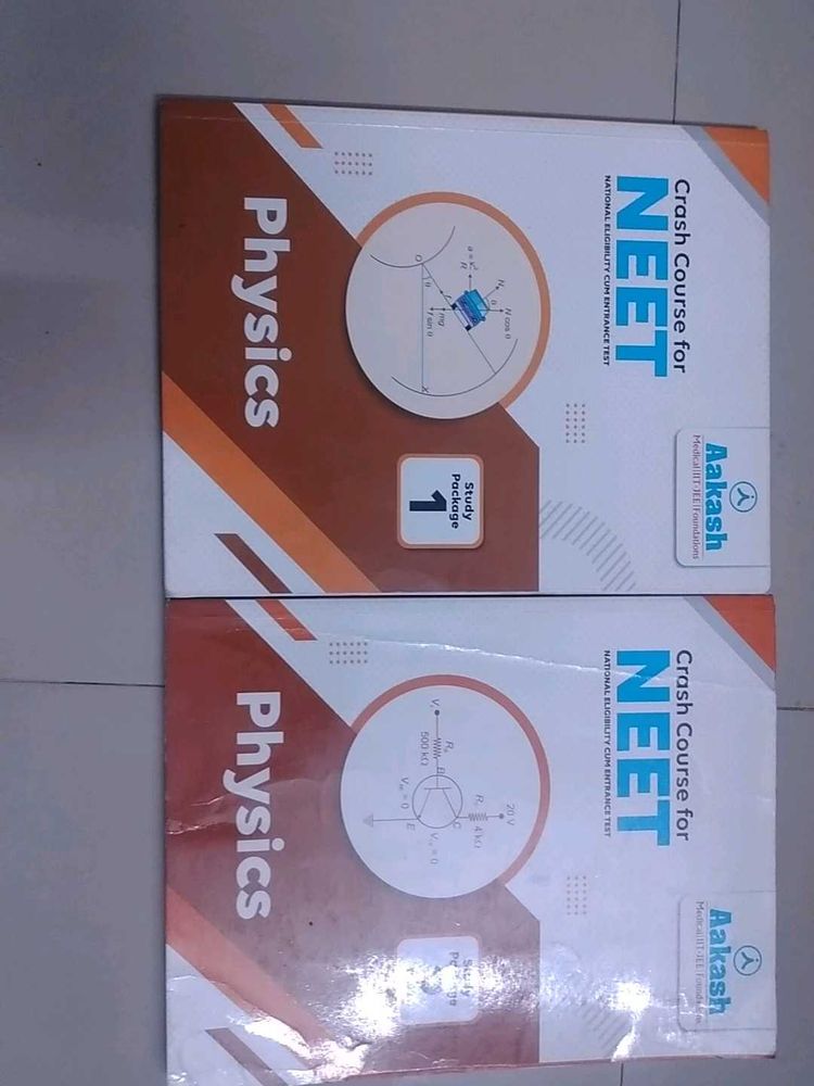 Aakash Physics NEET Crash Course Books