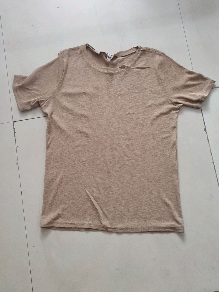Brown Basic Top