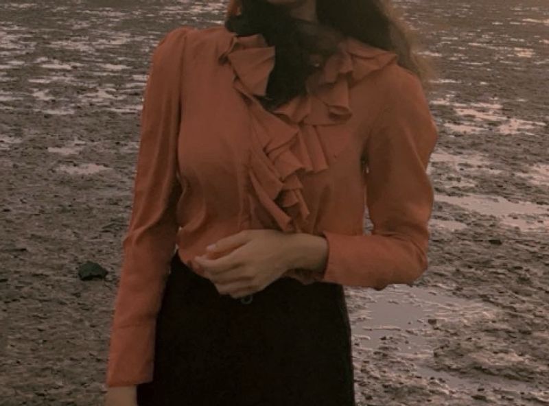 Sale Korean Pink Vintage Shirt