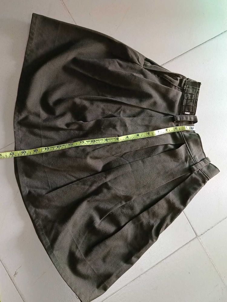School Uniform Skirt With Pocket
