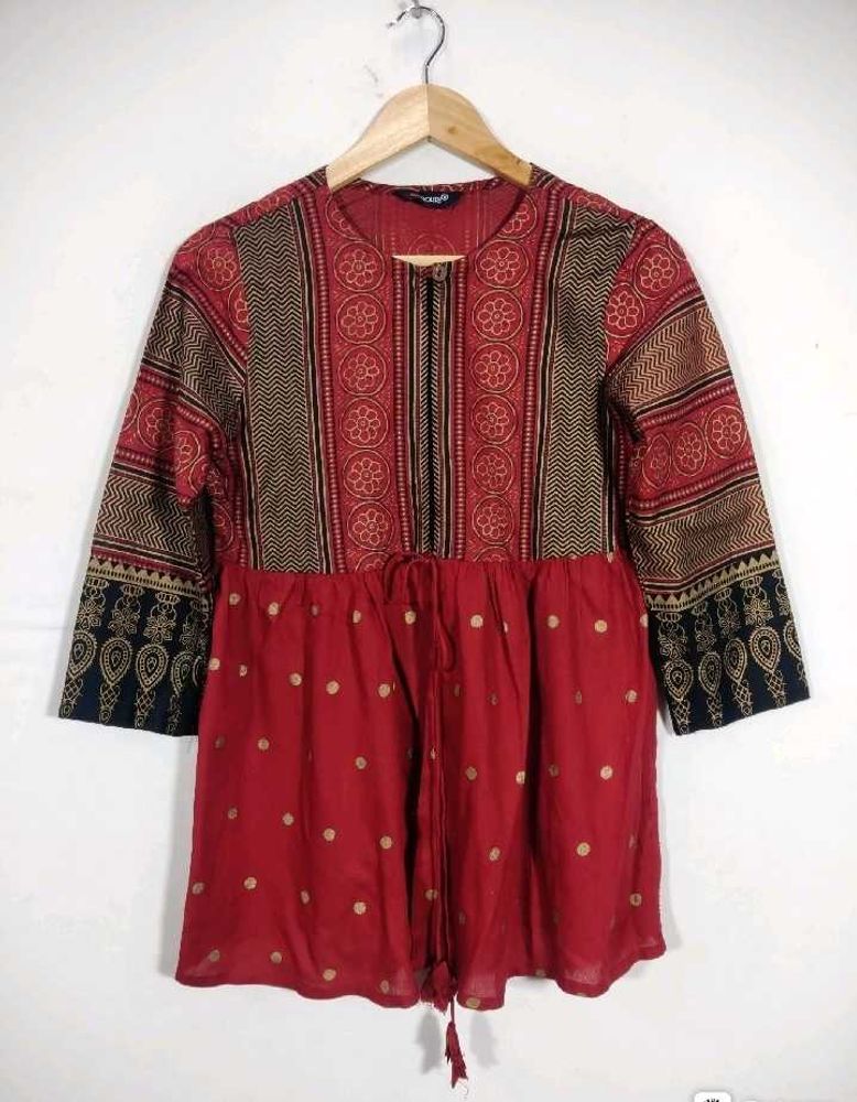 Printed Tunic Top