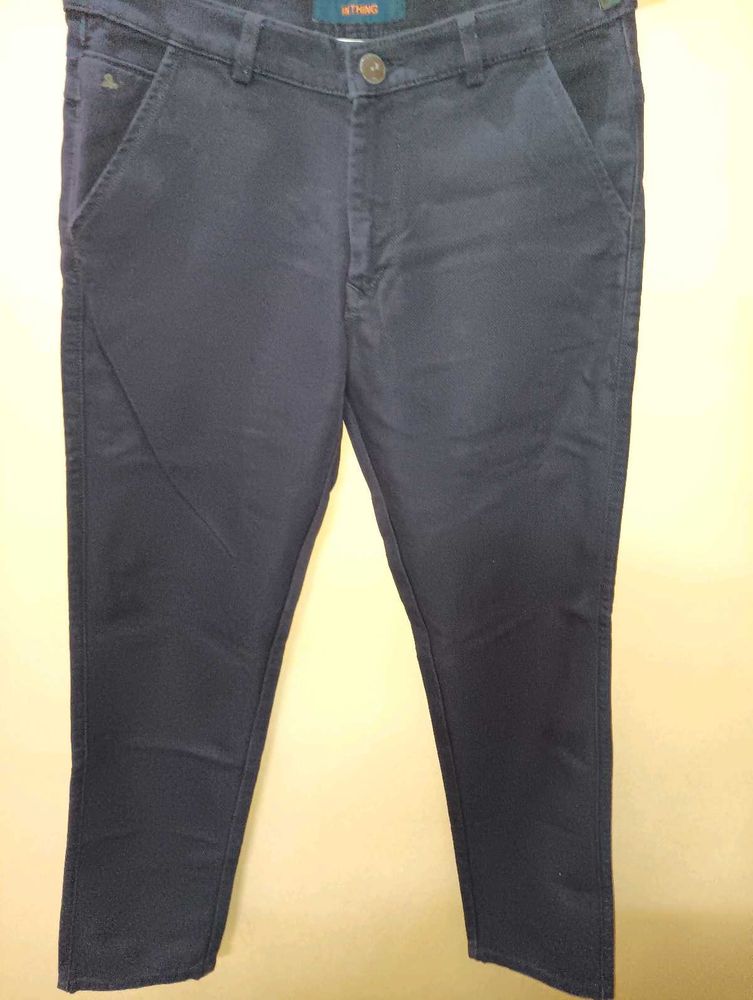 Chinos Pants dark blue Colour Jeans