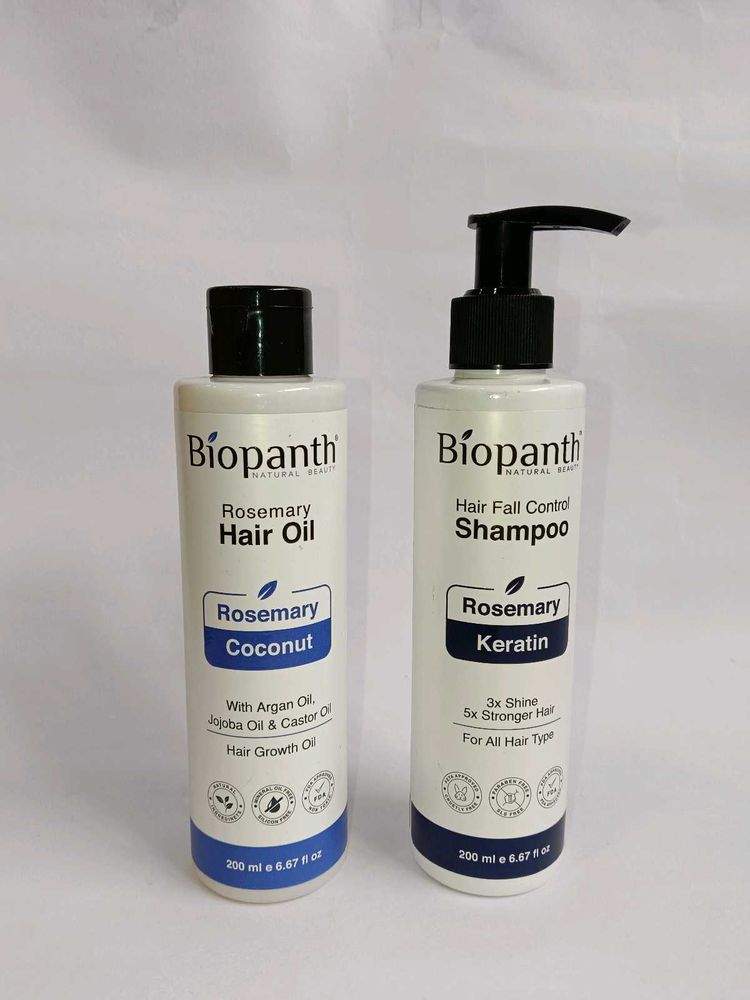 Biopanth Rosemary Hair Oil &amp; Shampoo