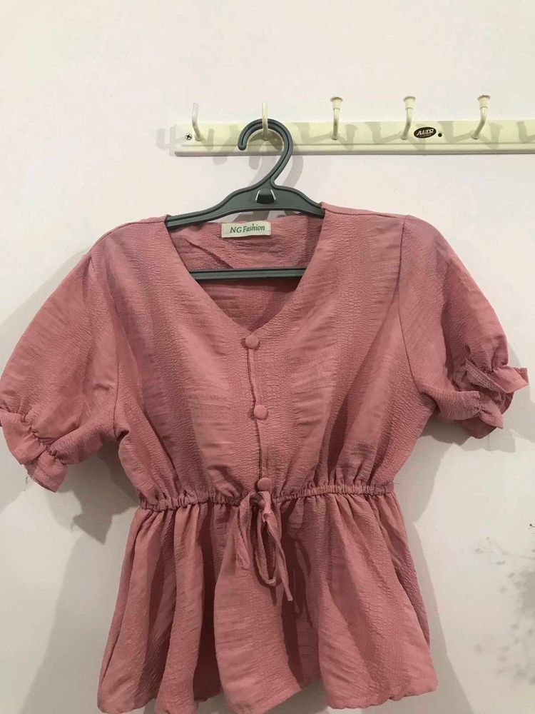 Pink cute top 💕