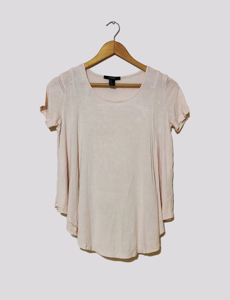 Forever 21 Beige Trapeze Top
